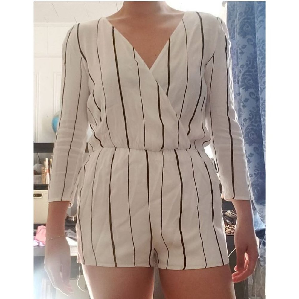 3/4 Sleeve Romper Bacio Pinkyotto